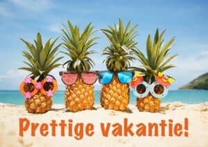 Fijne zomervakantie